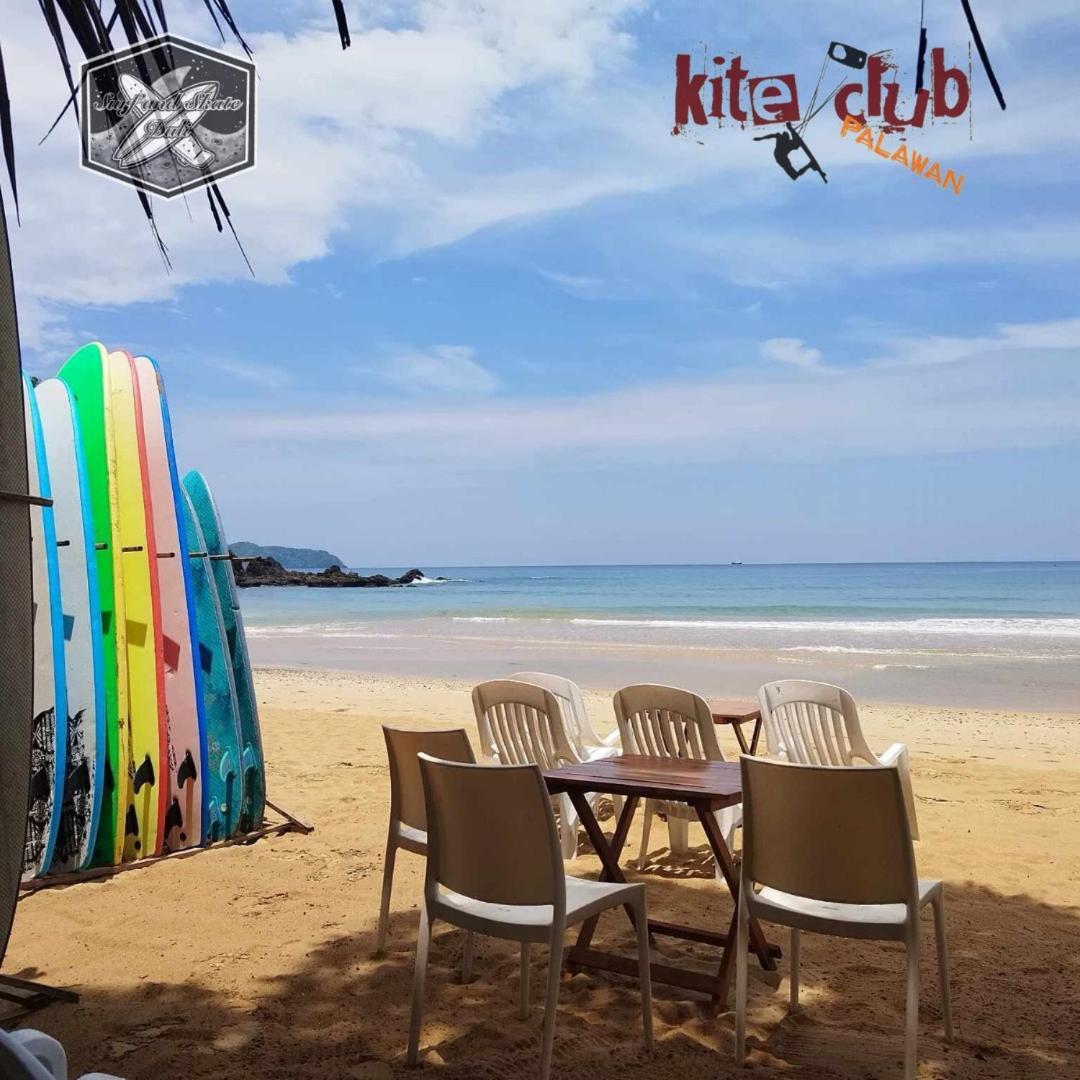 Surf And Skate Duli El Nido By Kiteclub Palawan Hostel Luaran gambar