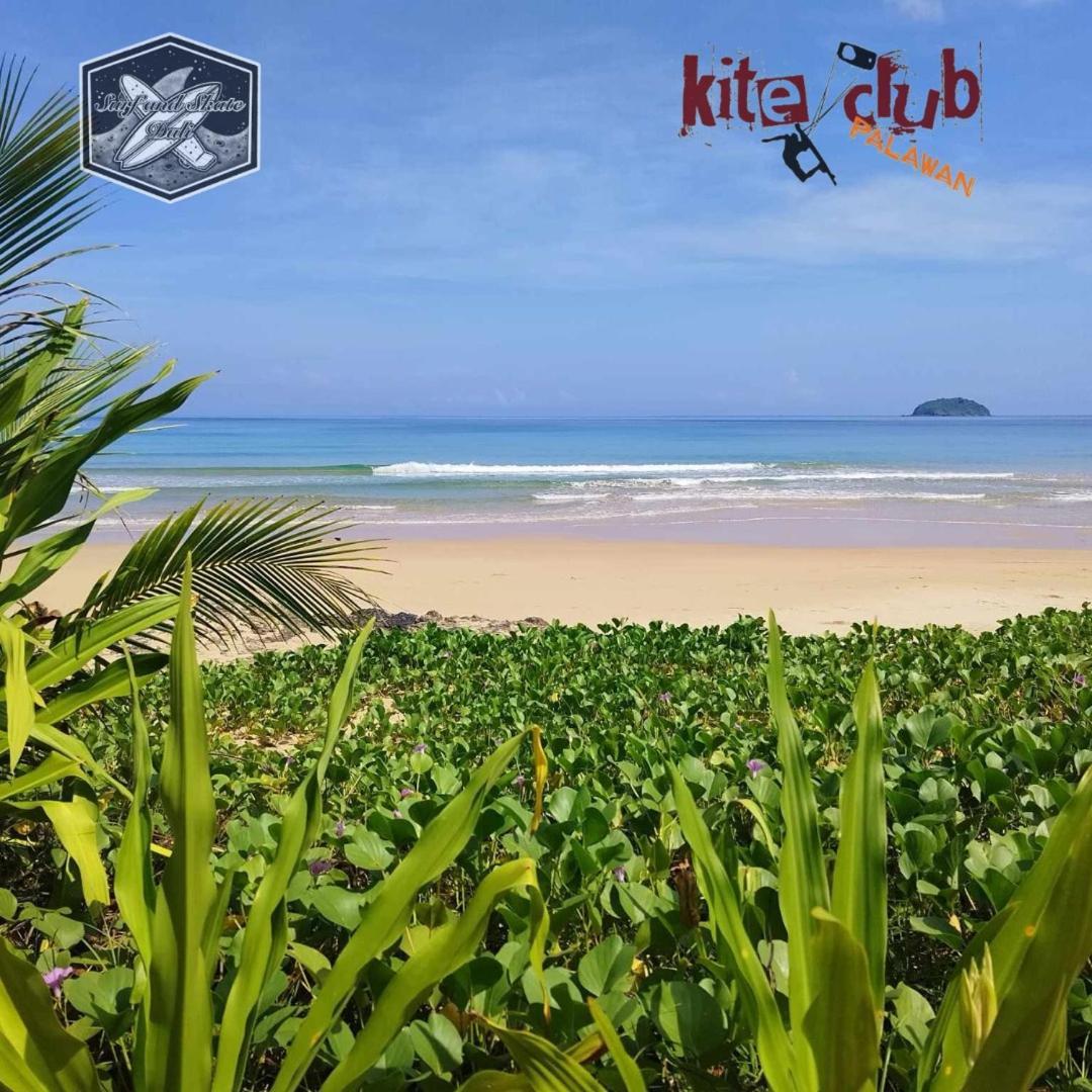 Surf And Skate Duli El Nido By Kiteclub Palawan Hostel Luaran gambar